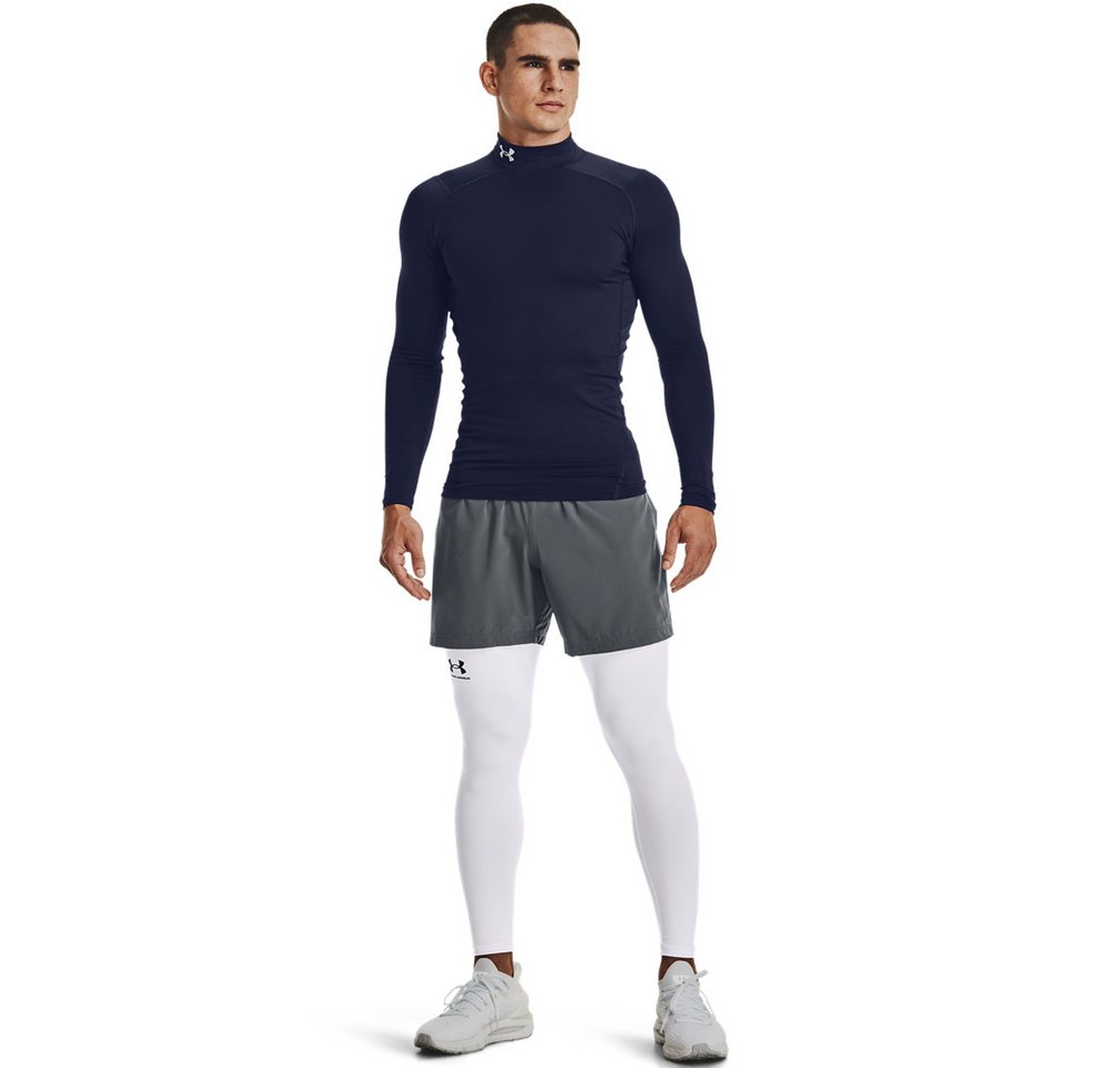 Under Armour® Trainingsshirt UA CG ARMOUR COMP MOCK Langarm-Ausführung, mit Stehkragen, schnell trocknend, atmungsaktiv