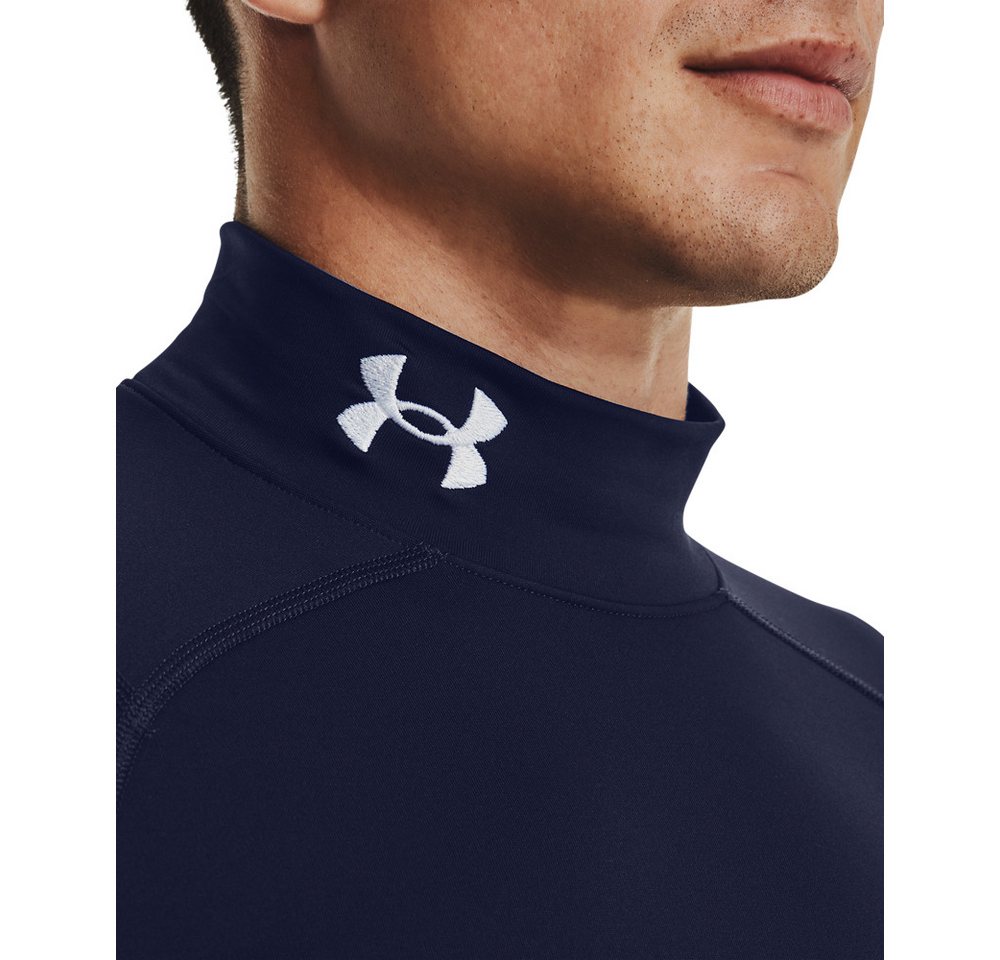 Under Armour® Trainingsshirt UA CG ARMOUR COMP MOCK Langarm-Ausführung, mit Stehkragen, schnell trocknend, atmungsaktiv Bild 4