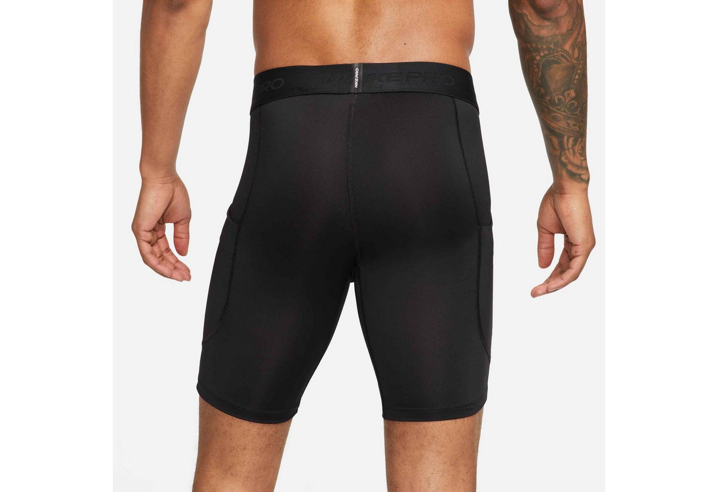 Nike Trainingstights M NP DF LONG SHORT mit körpernaher Passform, schnell trocknend, atmungsaktiv Bild 5