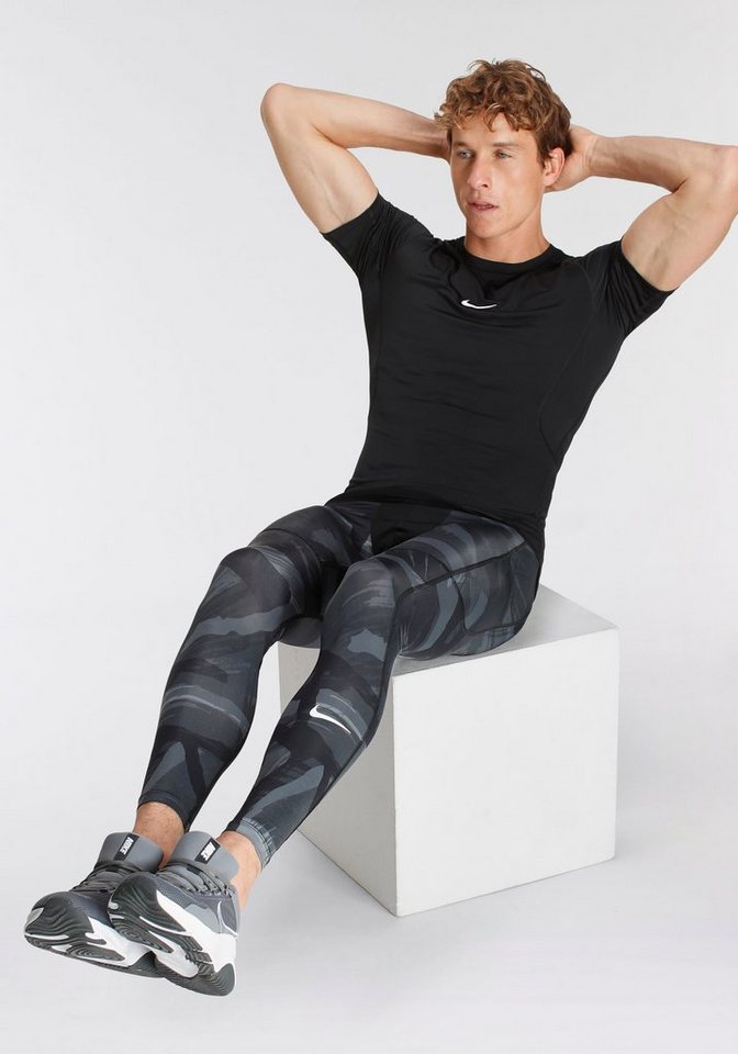 Nike Trainingsshirt M NP DF TIGHT TOP SS Bild 4