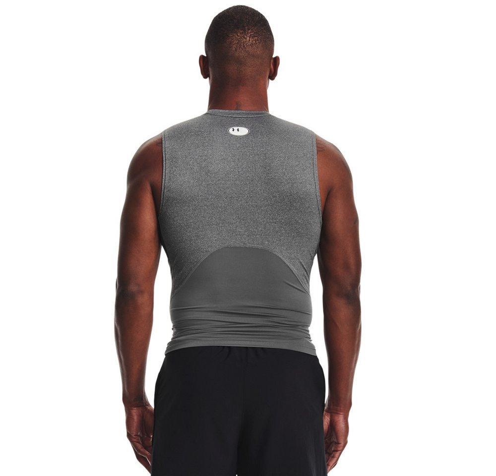 Under Armour® Trainingstop UA HG ARMOUR COMP SL aus Polyester und Elasthan, mit Rundhalsausschnitt