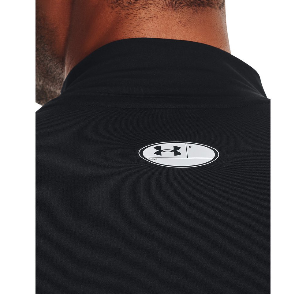 Under Armour® Trainingsshirt HeatGear® Mock Langarm-Oberteil Langarm-Design, mit Stehkragen, atmungsaktiv, normale Schnittform