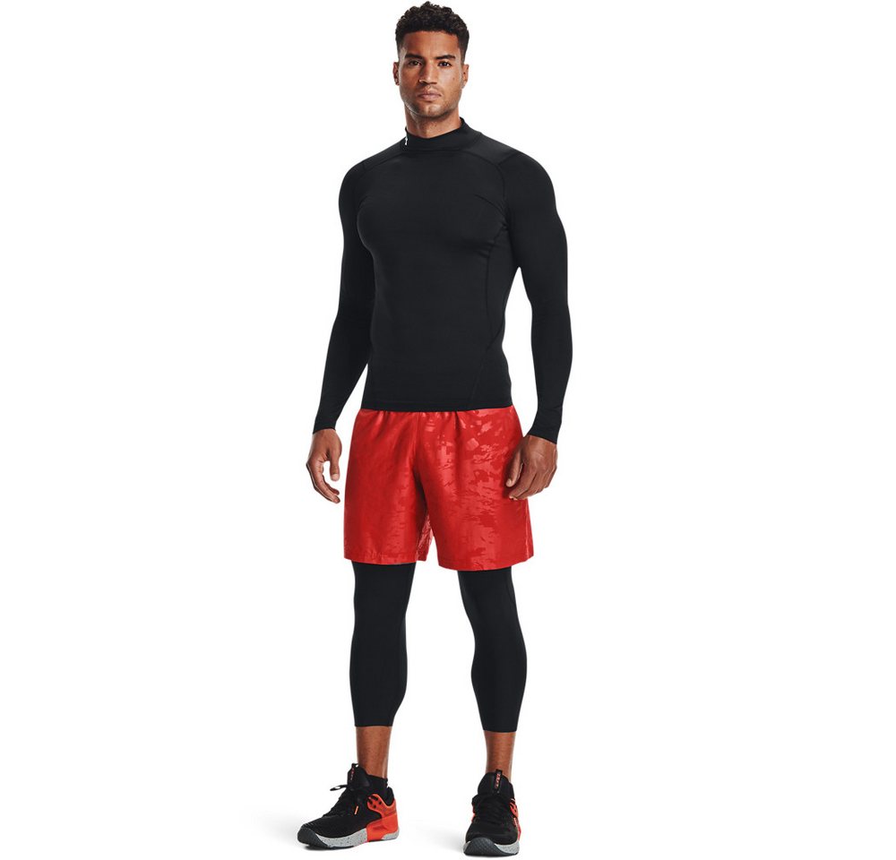 Under Armour® Trainingsshirt HeatGear® Mock Langarm-Oberteil Langarm-Design, mit Stehkragen, atmungsaktiv, normale Schnittform Bild 2