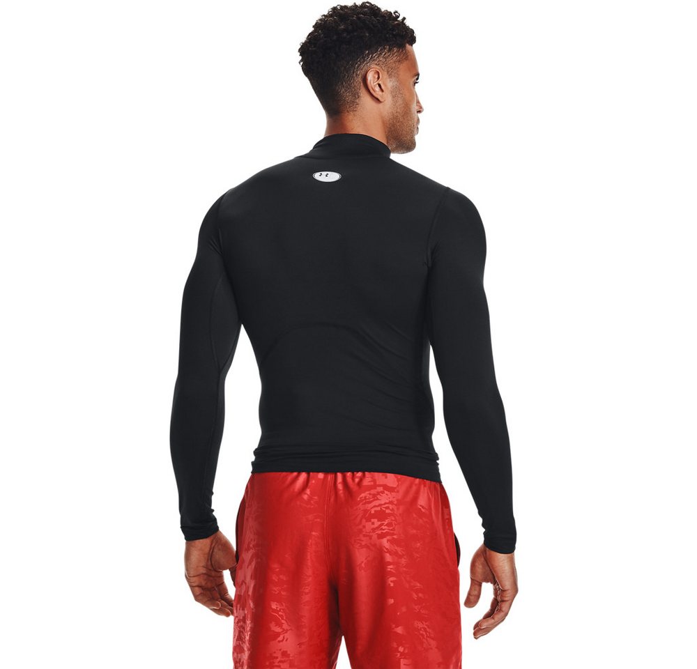 Under Armour® Trainingsshirt HeatGear® Mock Langarm-Oberteil Langarm-Design, mit Stehkragen, atmungsaktiv, normale Schnittform Bild 3