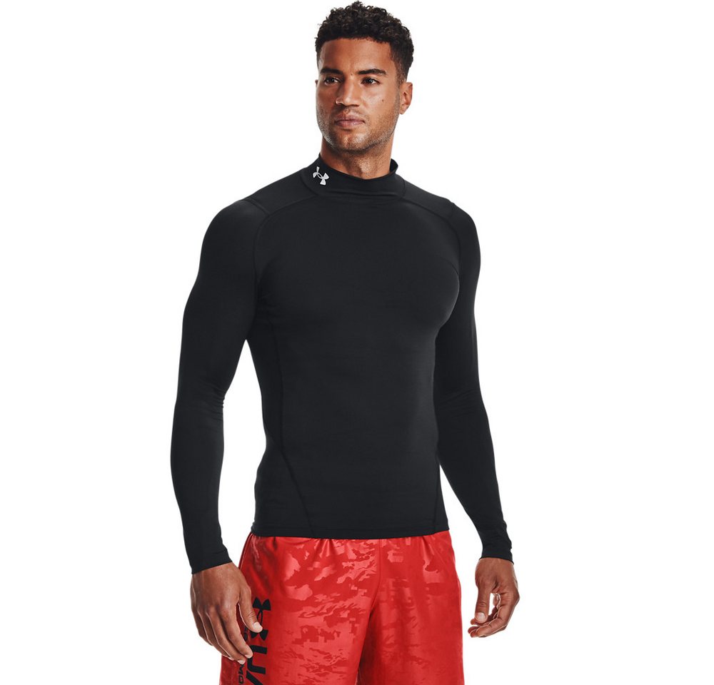 Under Armour® Trainingsshirt HeatGear® Mock Langarm-Oberteil Langarm-Design, mit Stehkragen, atmungsaktiv, normale Schnittform Bild 5