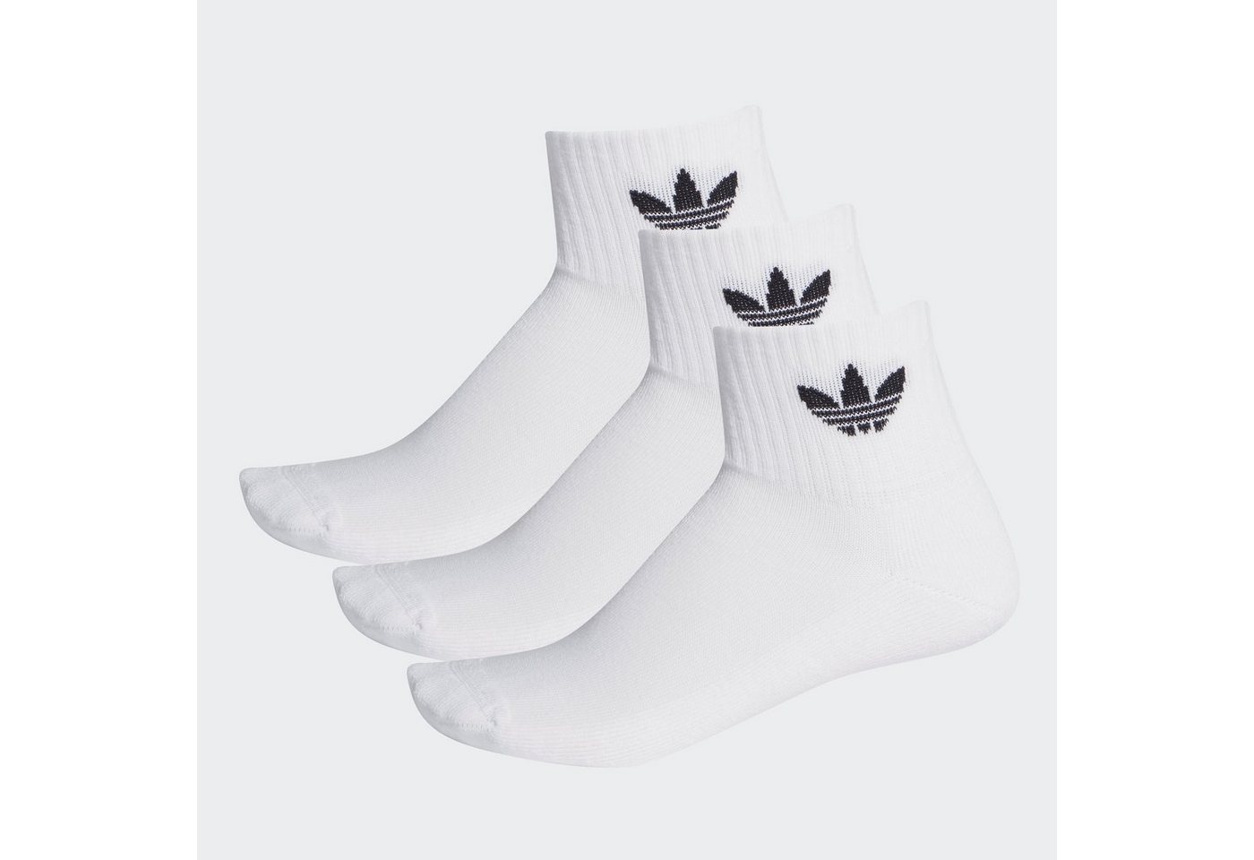 adidas Originals Sportsocken MID CREW, 3 PAAR (3-Paar) knöchellange Passform, im 3er-Pack, mit Baumwollanteil Bild 2
