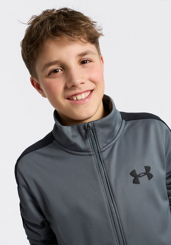 Under Armour® Trainingsanzug UA Rival Knit Track Suit, weiches, innen angerautes Material, schnell trocknendes Polyester Bild 2