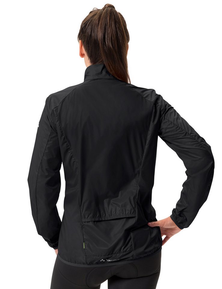 VAUDE Fahrradjacke Women's Matera Air Jacket mit hochschließendem Kragen, winddicht und wasserabweisend, Slim Fit