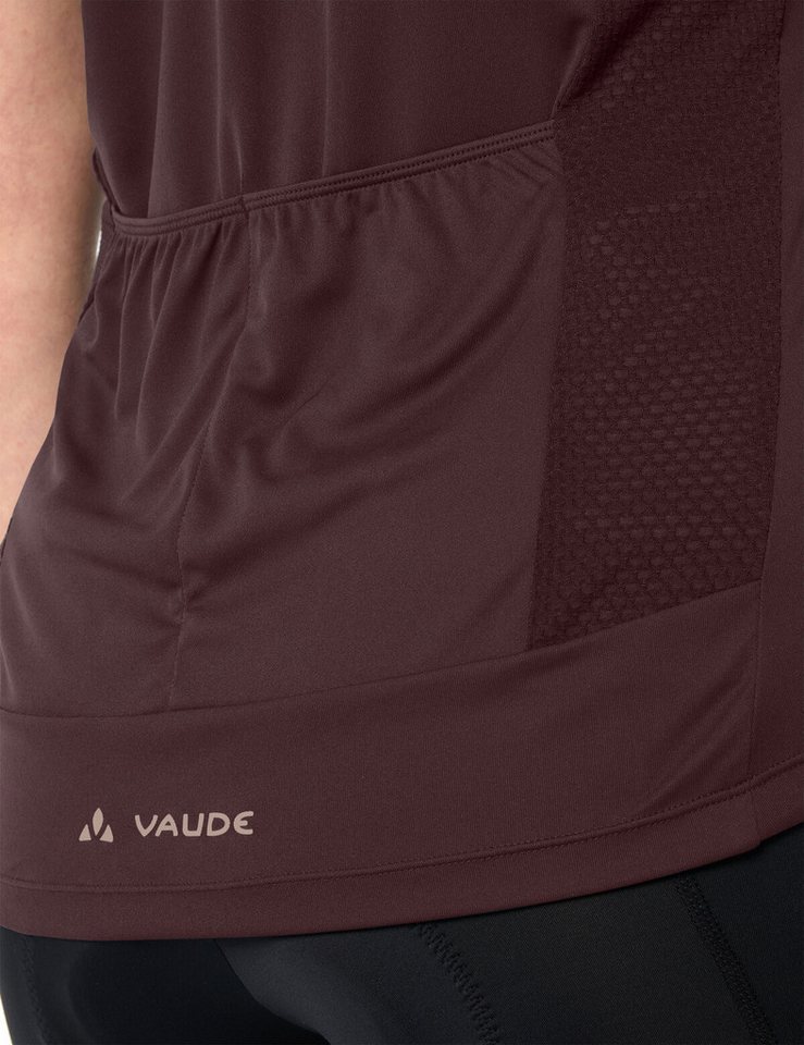 VAUDE Radtrikot WOMEN'S MATERA FZ TRICOT für Radsport, mit zwei Rückentaschen, mit Stehkragen, atmungsaktiv Bild 2