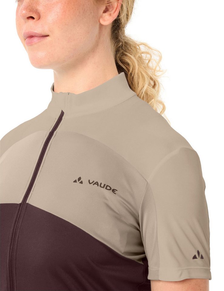 VAUDE Radtrikot WOMEN'S MATERA FZ TRICOT für Radsport, mit zwei Rückentaschen, mit Stehkragen, atmungsaktiv Bild 4