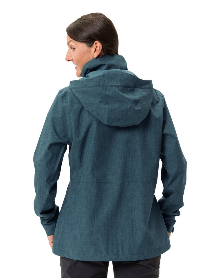VAUDE Outdoorjacke Women's Rosemoor Jacket II mit abnehmbarer Kapuze, wasserabweisend, windabweisend, atmungsaktiv Bild 2