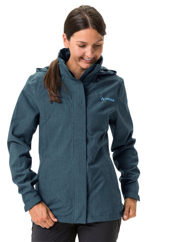 VAUDE Outdoorjacke Women's Rosemoor Jacket II mit abnehmbarer Kapuze, wasserabweisend, windabweisend, atmungsaktiv Bild 4