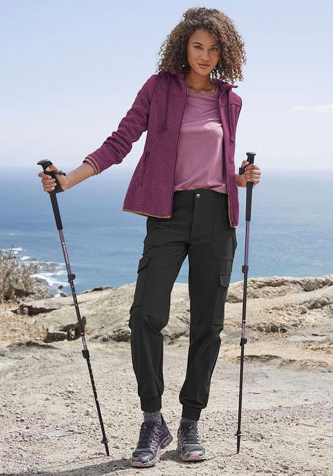 Vivance Active by Lascana Trekkinghose sportlicher Cargo Jogger mit praktischen Taschen Bild 4