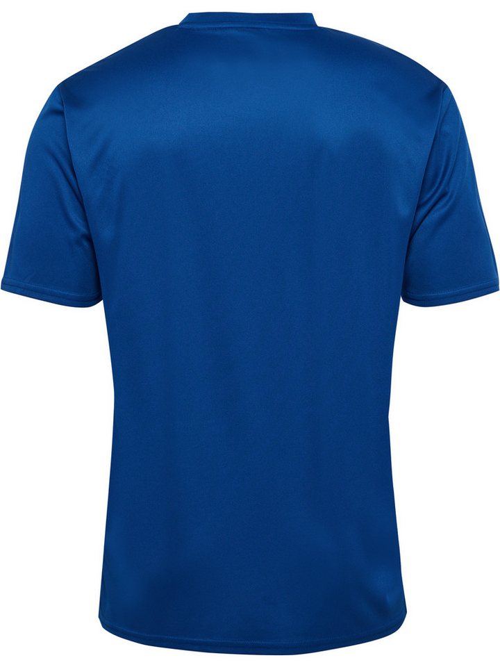 hummel Trainingsshirt HMLESSENTIAL JERSEY S/S Kurzarm-Design, mit Rundhalsausschnitt, in Trikot-Qualität
