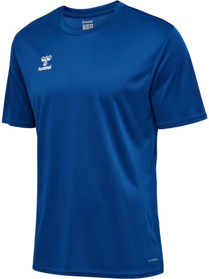 hummel Trainingsshirt HMLESSENTIAL JERSEY S/S Kurzarm-Design, mit Rundhalsausschnitt, in Trikot-Qualität Bild 4