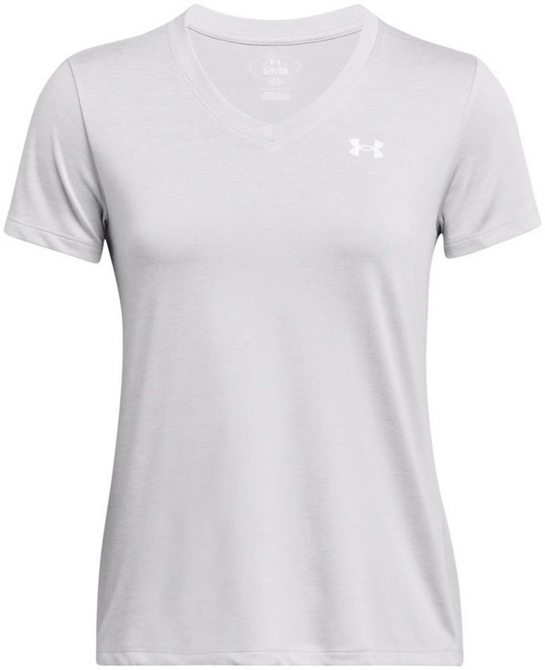 Under Armour® Trainingsshirt TECH SSV- TWIST mit V-Ausschnitt, Kurzarm-Design, schnell trocknend, atmungsaktiv Bild 3