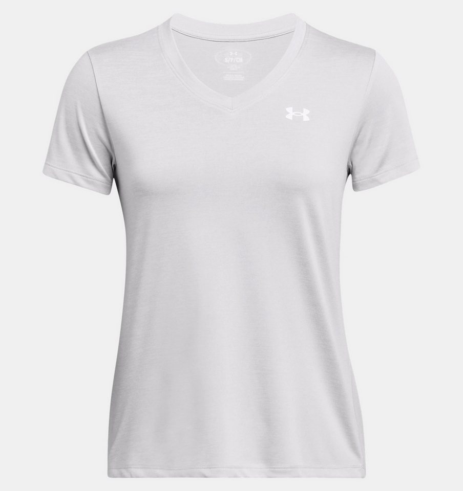 Under Armour® Trainingsshirt TECH SSV- TWIST mit V-Ausschnitt, Kurzarm-Design, schnell trocknend, atmungsaktiv Bild 4