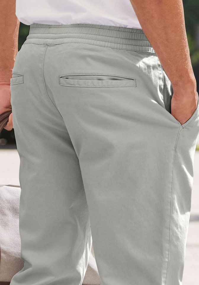 John Devin Jogger Pants Jogg Pants Schlupfhose aus elastischer Baumwoll-Qualität Bild 5