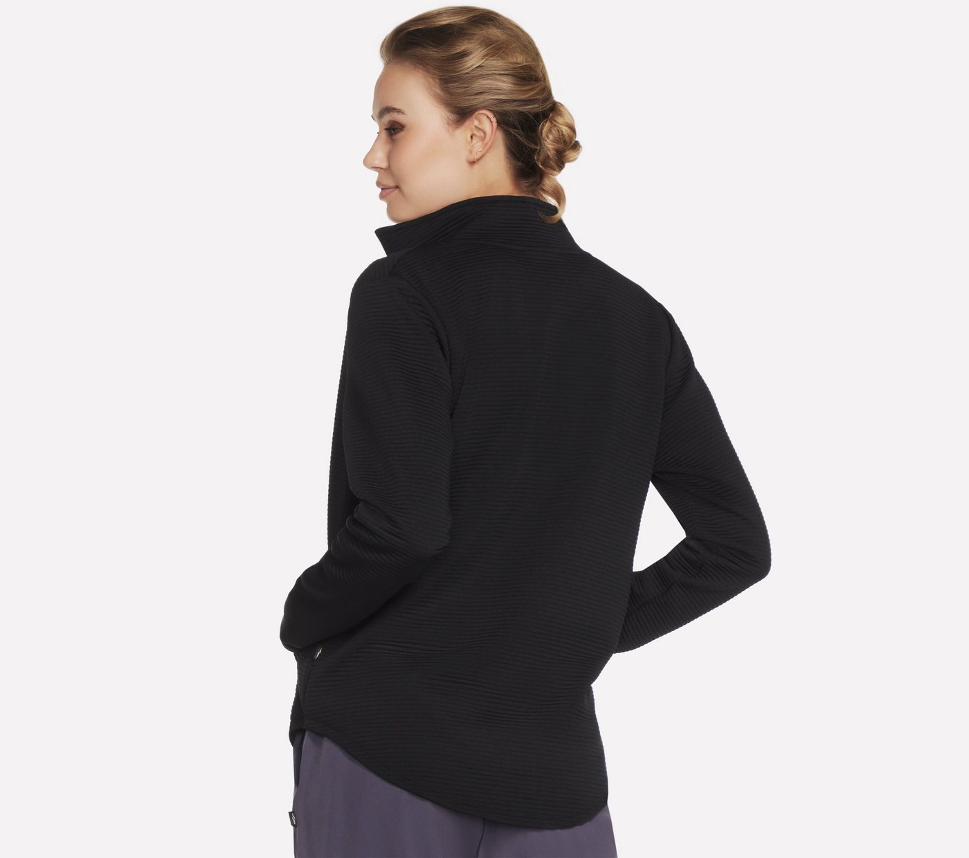 Skechers Trainingsjacke Women's Jacket mit Reißverschluss, aus elastischem Jersey-Material