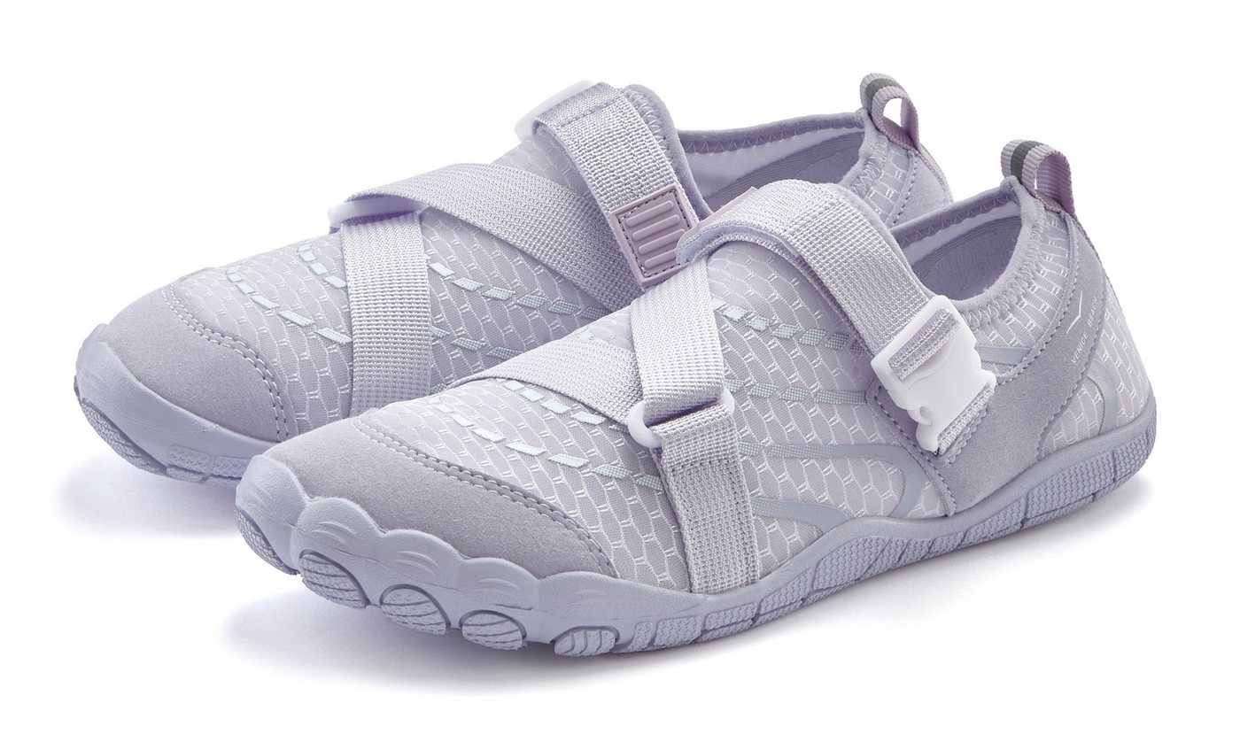 Venice Beach Badelatsche, Badeschuhe, Badeschlappe, Barfußschuh, leichter Slipper Aquaschuh Wasserschuh schnelltrocknend mit ultraleichter Sohle VEGAN Bild 3