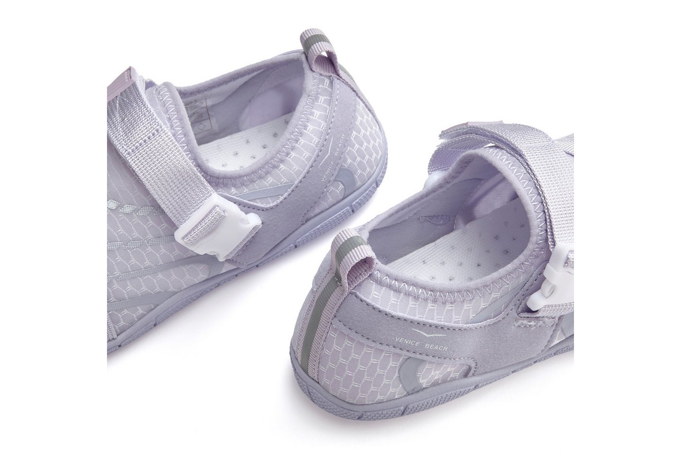 Venice Beach Badelatsche, Badeschuhe, Badeschlappe, Barfußschuh, leichter Slipper Aquaschuh Wasserschuh schnelltrocknend mit ultraleichter Sohle VEGAN Bild 4