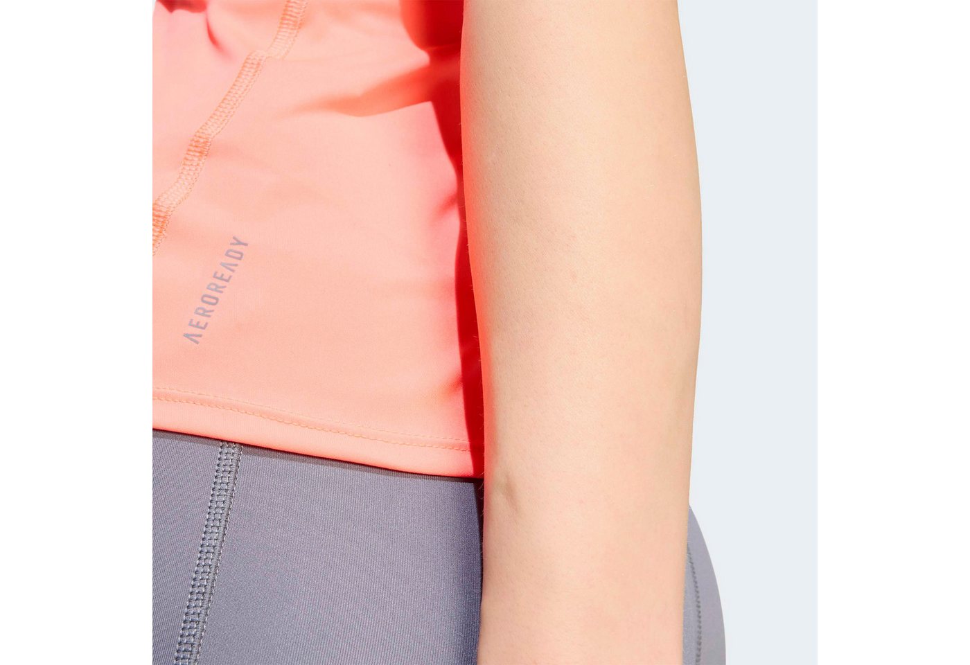 adidas Performance Laufshirt ADIZERO E TEE für Erwachsene, ohne Verschluss, mit Rundhalsausschnitt Bild 5