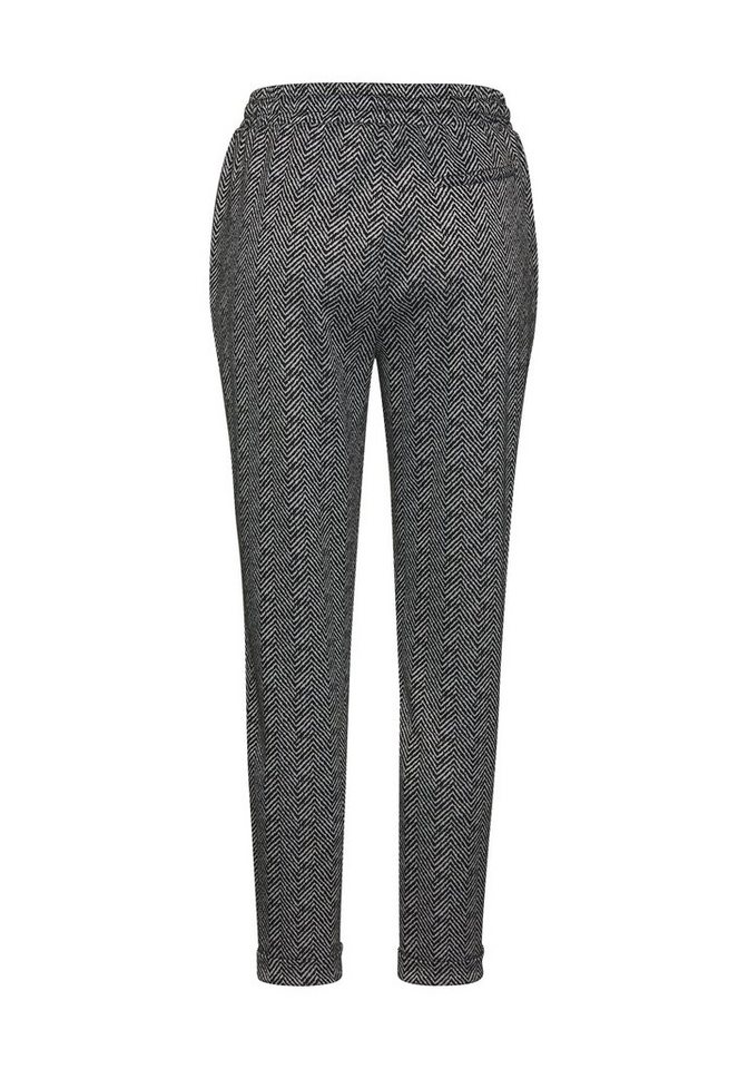 Vivance by Lascana Jogger Pants aus bequemen Stretchstoff mit Zickzack-Muster, Schlupfhose, Gummibund, Sommerhose Bild 3