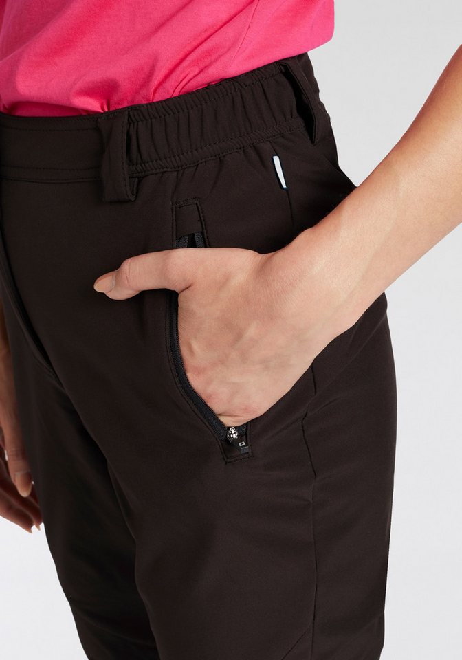 Killtec Softshellhose KOW 34 WMN SFTSHLL PNTS mit Reißverschlüssen an den Beinabschlüssen, atmungsaktiv, wasserdicht Bild 2