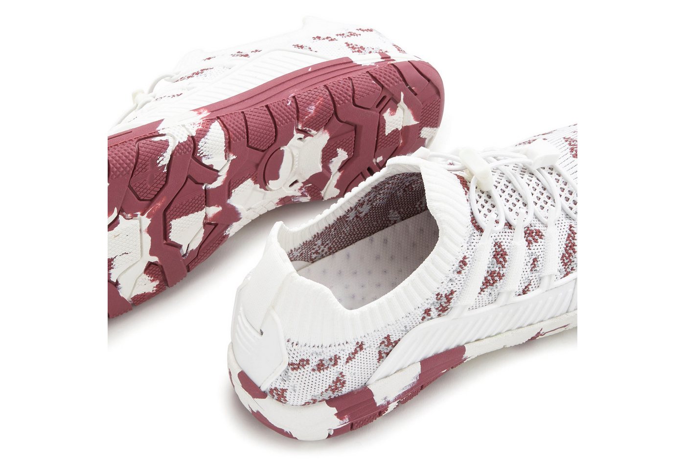 Venice Beach Badeschuh, Slipper, Barfußschuh, Badelatsche, Badeschlappe Aquaschuh Wasserschuh mit elastischen Bändern, schnelltrocknend, VEGAN Bild 2
