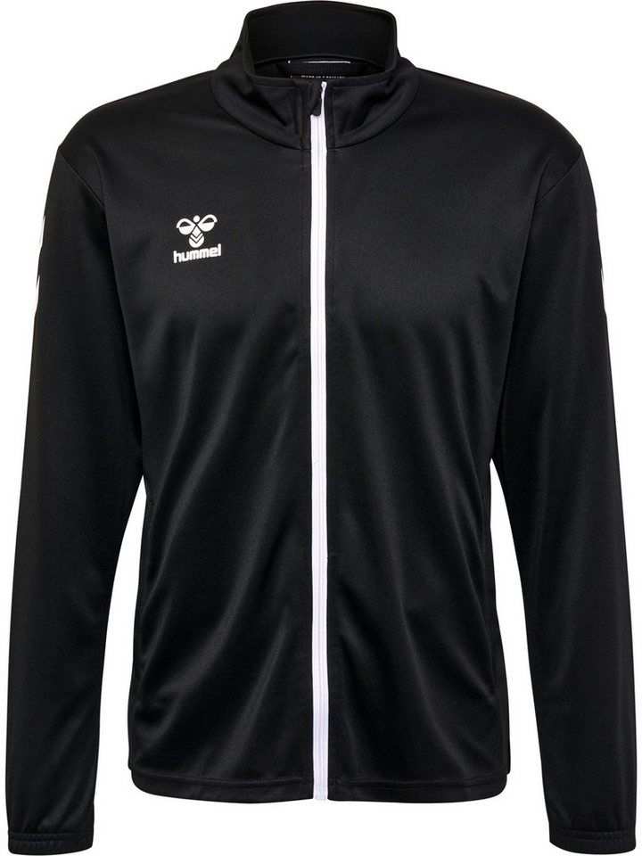 hummel Trainingsanzug HMLLOGO SUIT (2-tlg), zweiteiliges Set, ohne Kapuze, aus Polyester