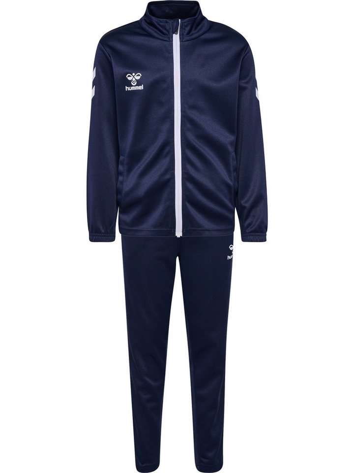 hummel Trainingsanzug HMLLOGO SUIT KIDS (2-tlg), 2-teiliges Set, mit Reißverschluss, pflegeleicht, aus Polyester Bild 4