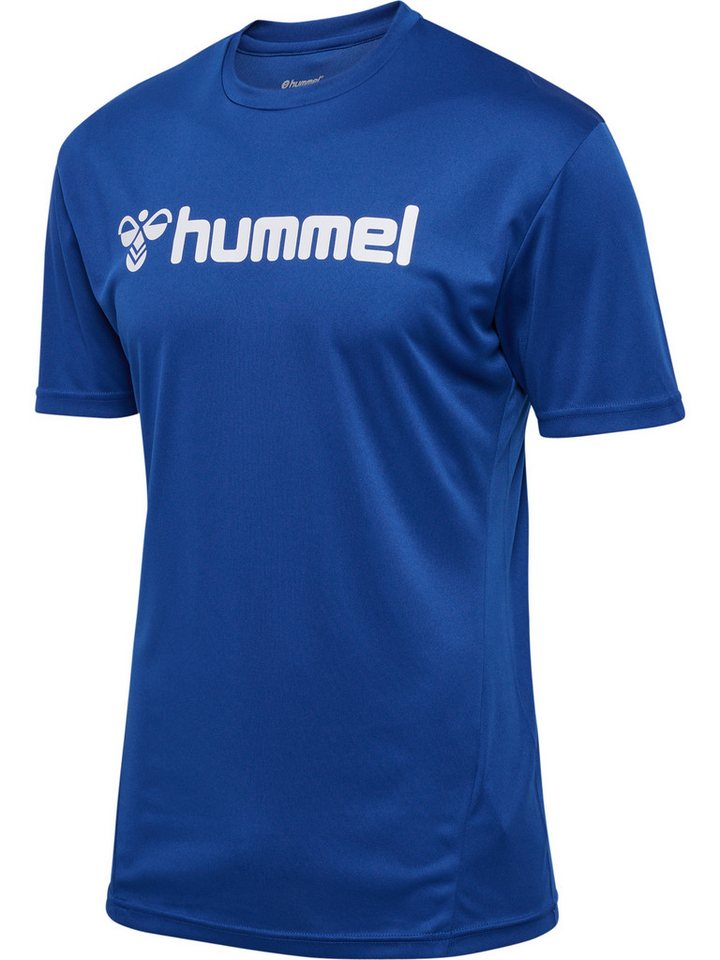 hummel Trainingsshirt hmlLOGO JERSEY S/S mit Rundhalsausschnitt, Kurzarm-Design, schnell trocknend