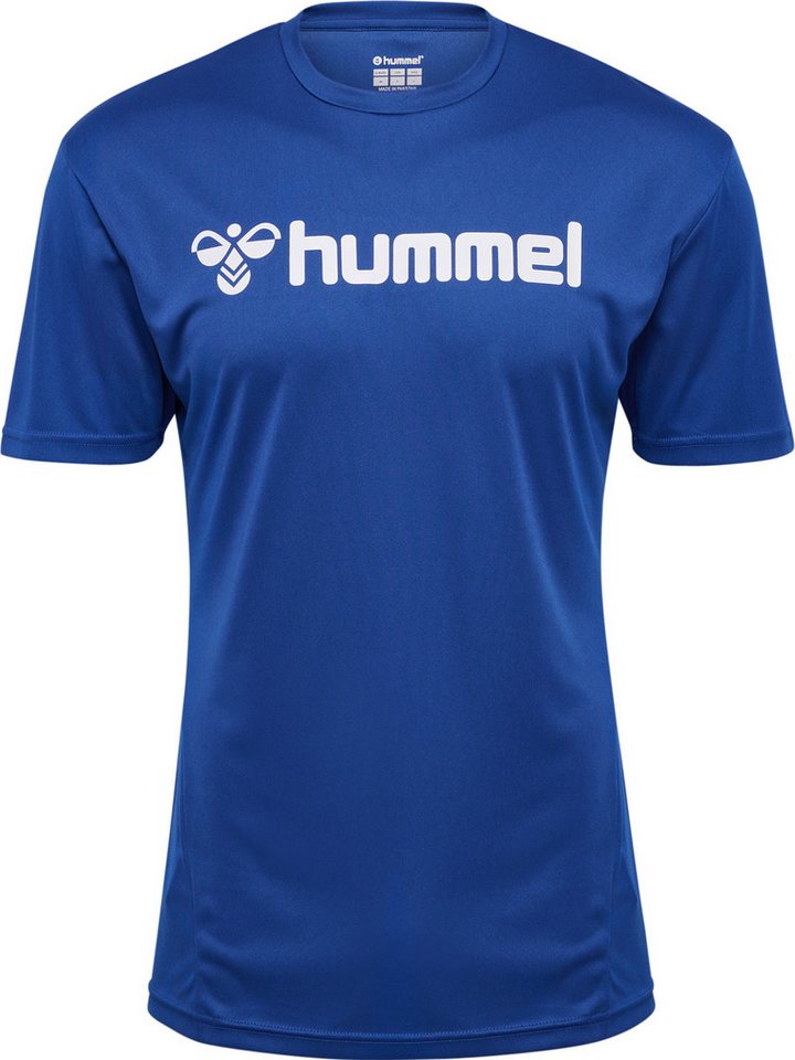 hummel Trainingsshirt hmlLOGO JERSEY S/S mit Rundhalsausschnitt, Kurzarm-Design, schnell trocknend Bild 2