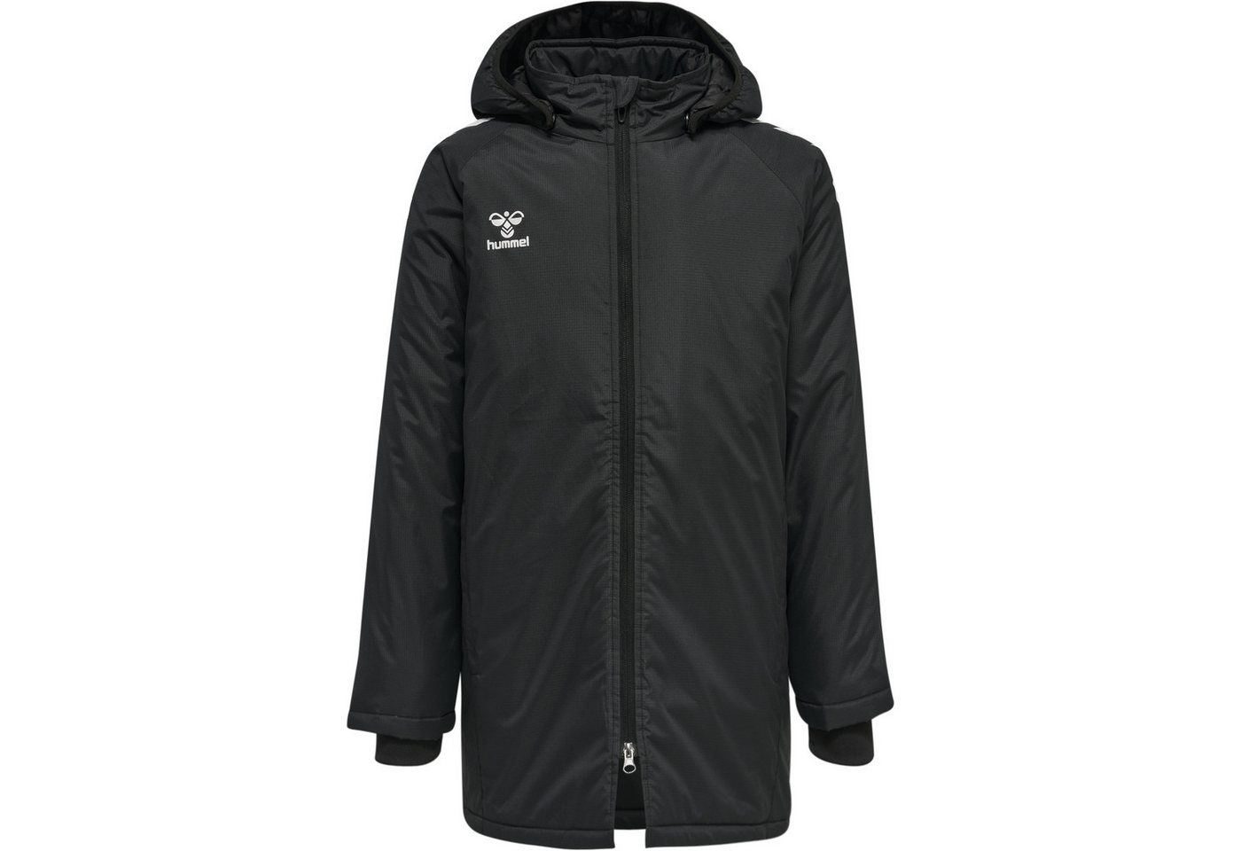 hummel Stadionjacke mit Kapuze, wärmend, winddicht Bild 4