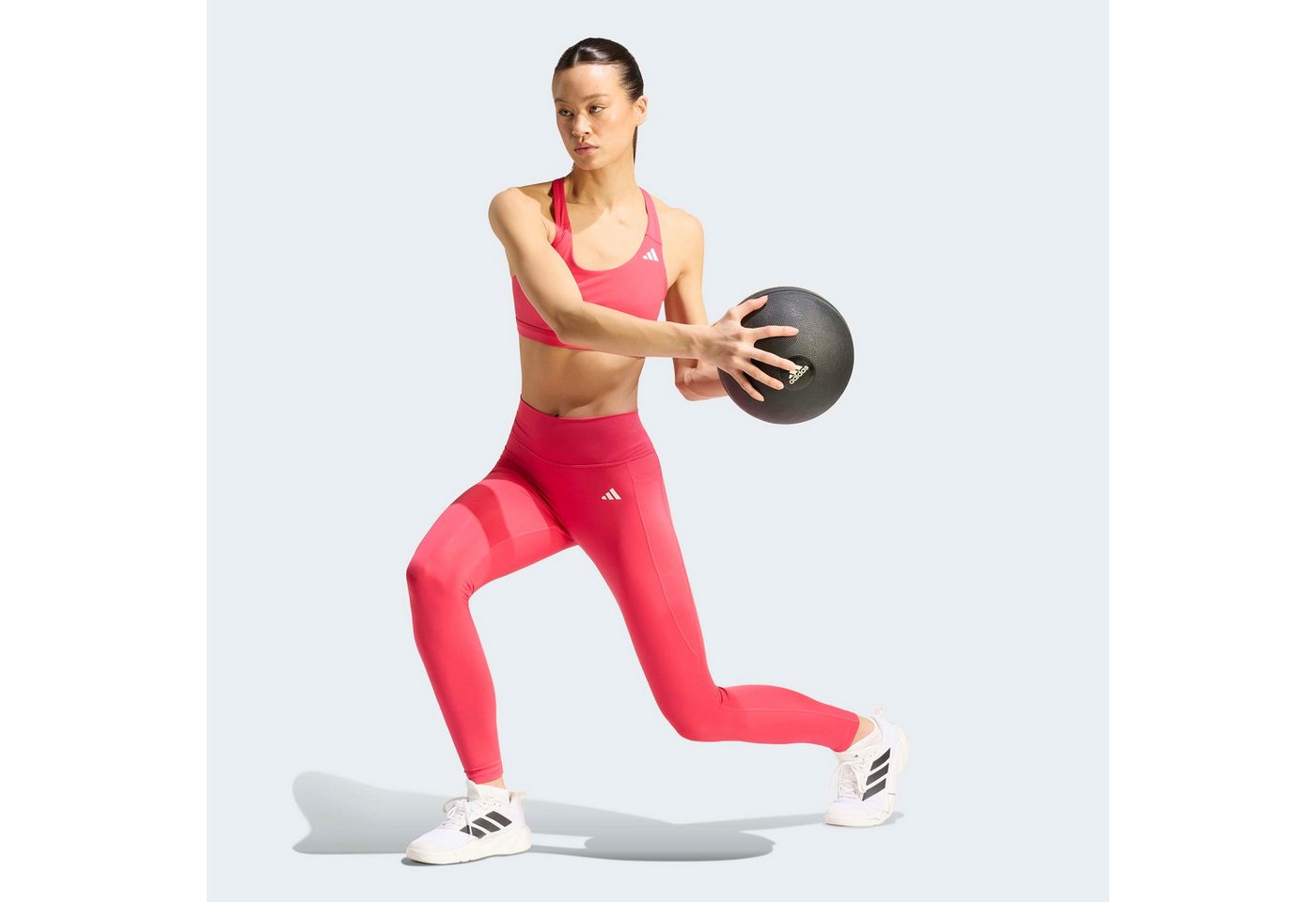 adidas Performance Trainingstights OPT ESS ST 1/1 für Fitness, mit Climacool® Technologie, ohne Verschluss