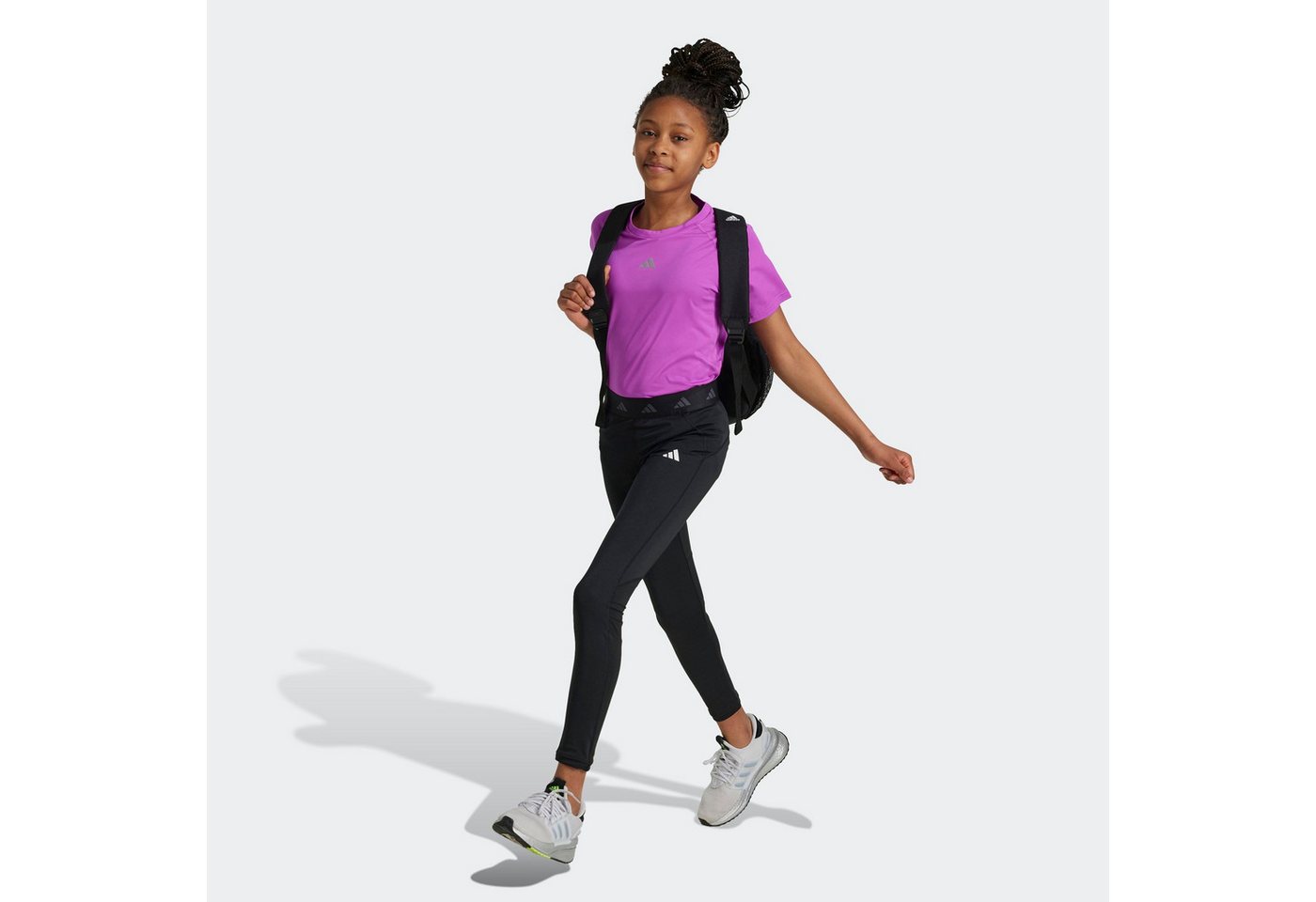 adidas Sportswear Trainingstights J TF TIGHTS für Kinder, mit AEROREADY-Technologie, eng anliegende Passform Bild 3