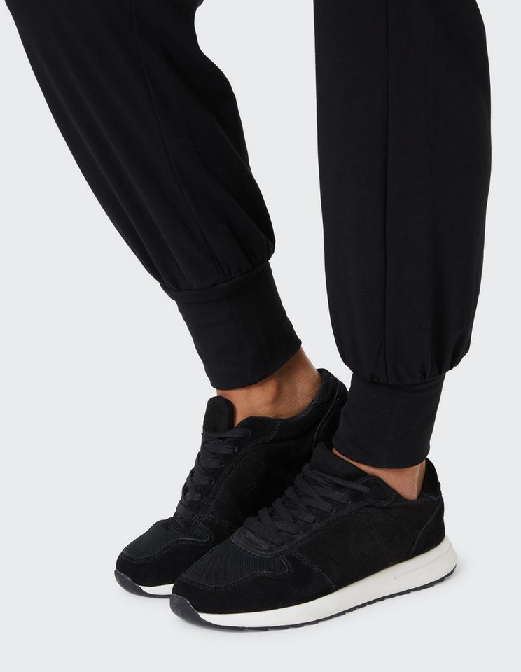 Venice Beach Yogahose UMA schwarze Grundfarbe, aus Baumwolle, Modal und Elasthan Bild 5