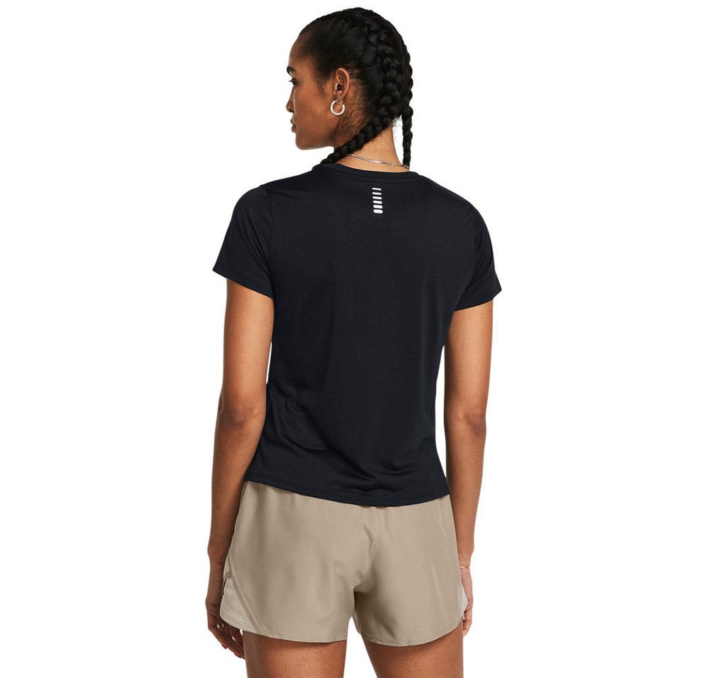Under Armour® Laufshirt mit reflektierenden Details, in unifarbenem Design, pflegeleicht Bild 3