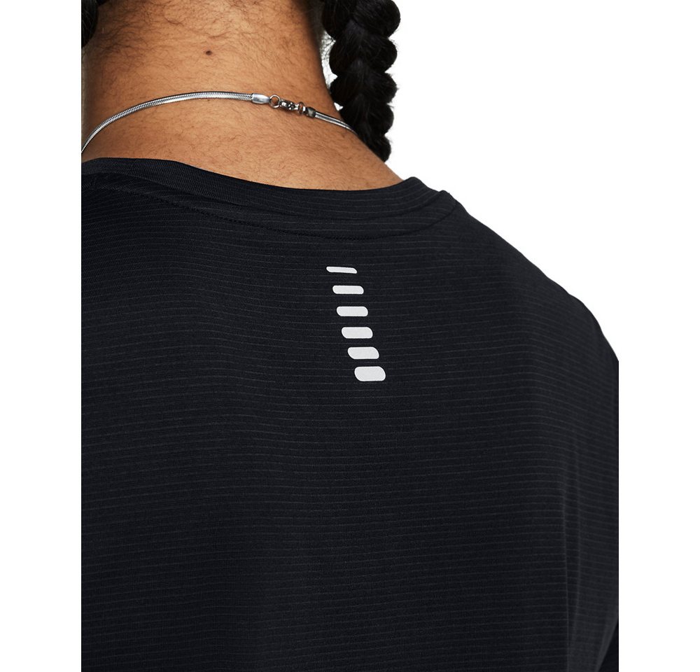 Under Armour® Laufshirt mit reflektierenden Details, in unifarbenem Design, pflegeleicht Bild 5