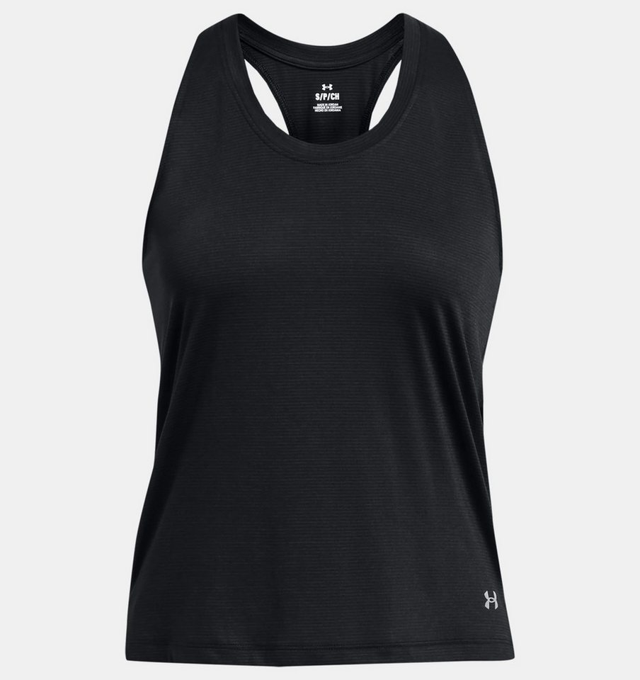Under Armour® Lauftop UA Launch Laufunterhemd für mit Rundhalsausschnitt, ärmelloses Design, in unifarbener Optik