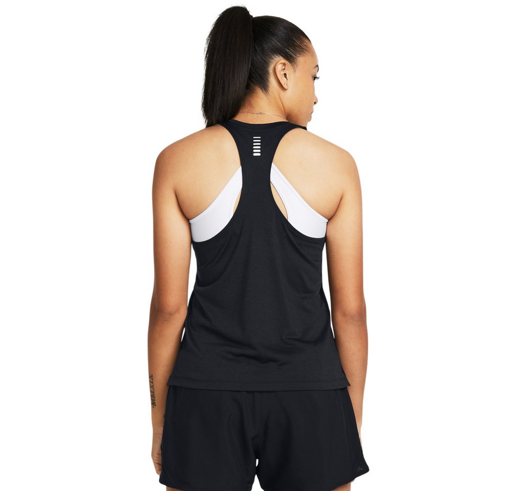 Under Armour® Lauftop UA Launch Laufunterhemd für mit Rundhalsausschnitt, ärmelloses Design, in unifarbener Optik Bild 4