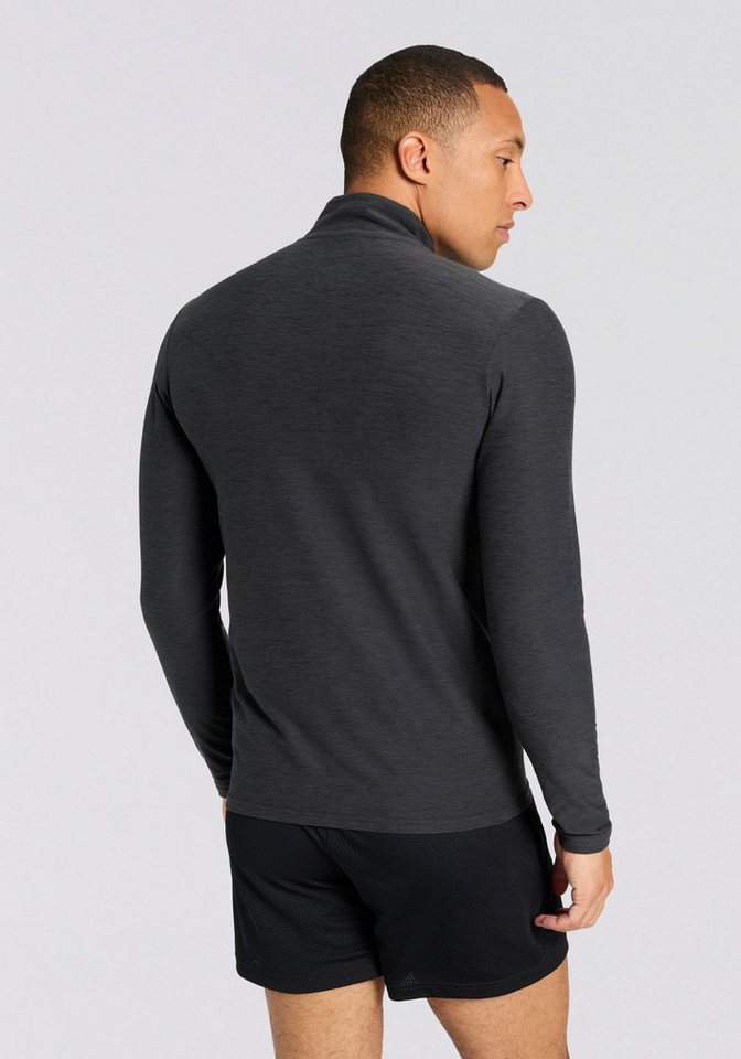 New Balance Laufshirt Space Dye 1/4 Zip mit Label Bild 3