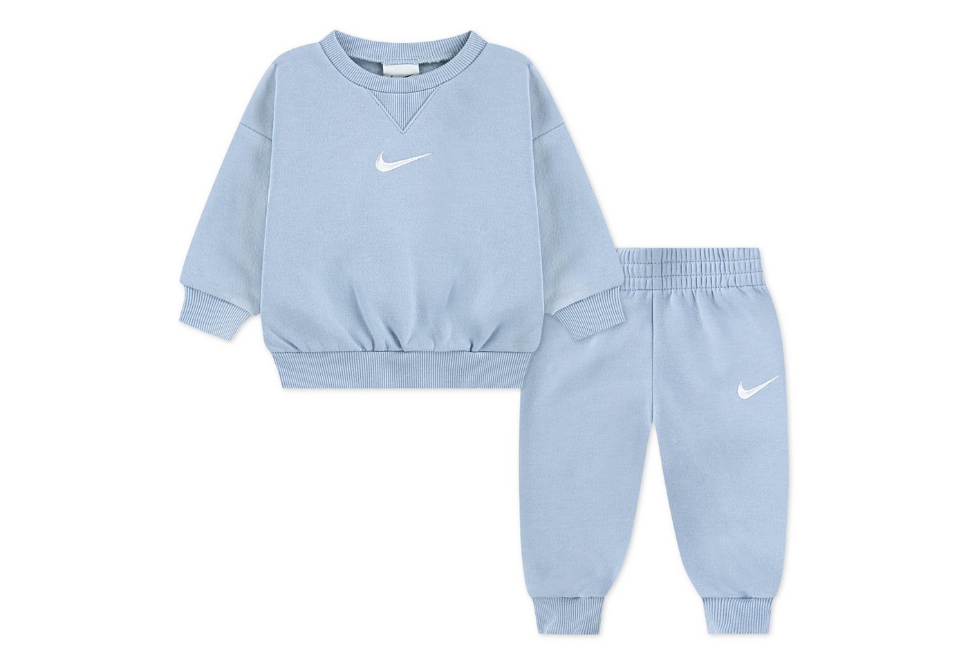 Nike Sportswear Jogginganzug ESSENTIAL FLEECE CREW SET (Set, 2-tlg), für Babys und Kleinkinder, mit elastischem Bund, lockerer Schnitt Bild 3
