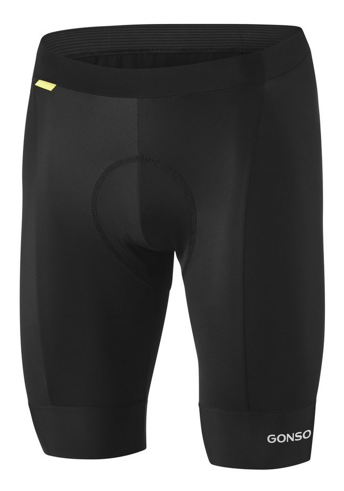 Gonso Fahrradhose Essential Shorts Kit M Herren Rennradhose mit Sitzpolster, kurze moderne Radhose, Tight Fit