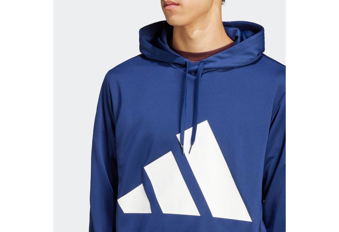 adidas Sportswear Trainingsanzug M BL FT HD TS (2-tlg), zweiteiliges Set aus Hose und Hoodie Bild 2