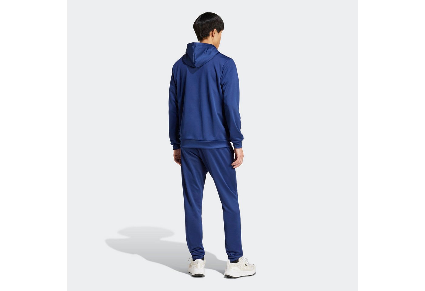 adidas Sportswear Trainingsanzug M BL FT HD TS (2-tlg), zweiteiliges Set aus Hose und Hoodie Bild 4