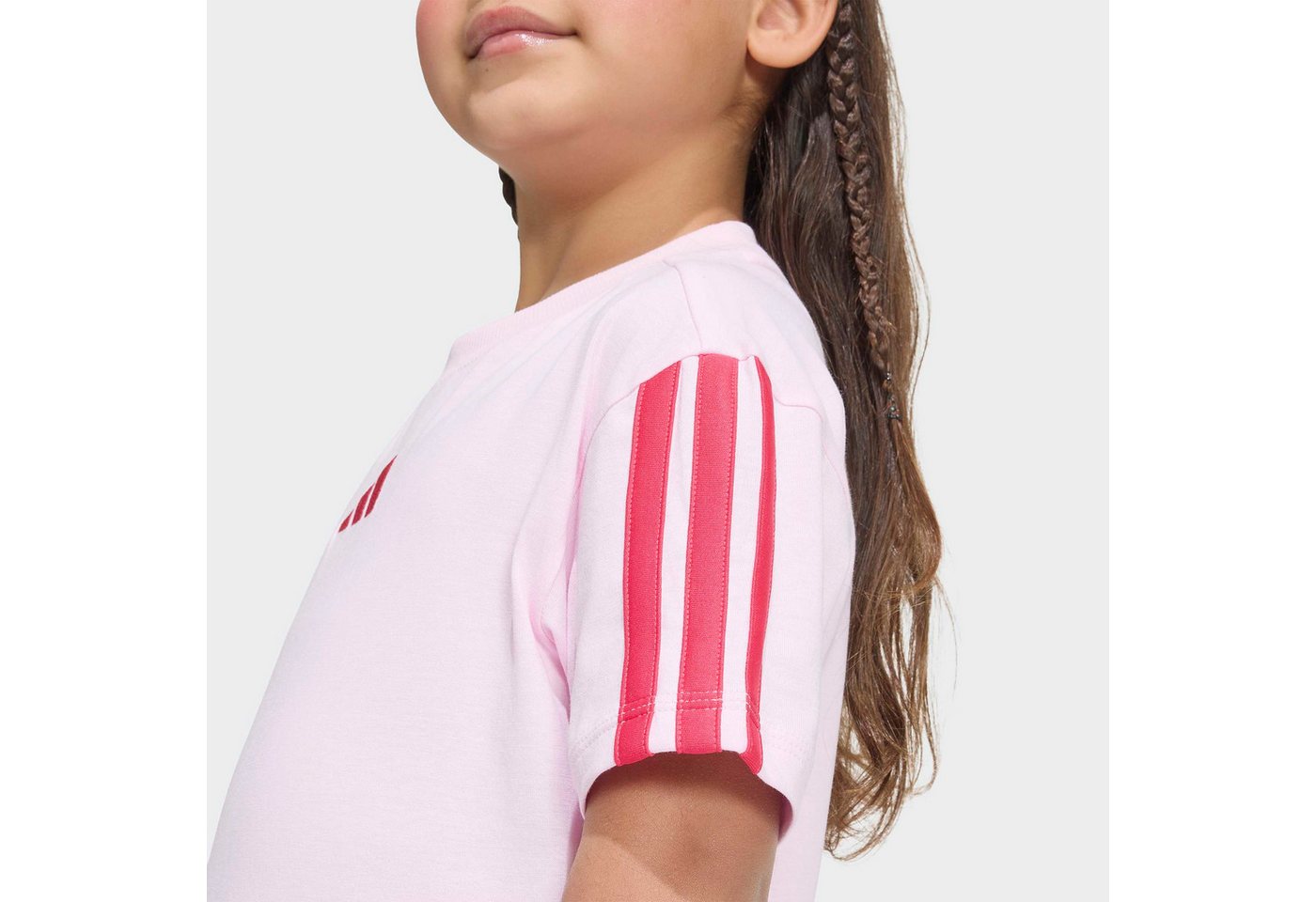 adidas Sportswear Trainingsanzug ESSENTIALS KIDS -SET (2-tlg), für Kinder, mit 2 Teilen, aus Baumwolle Bild 3