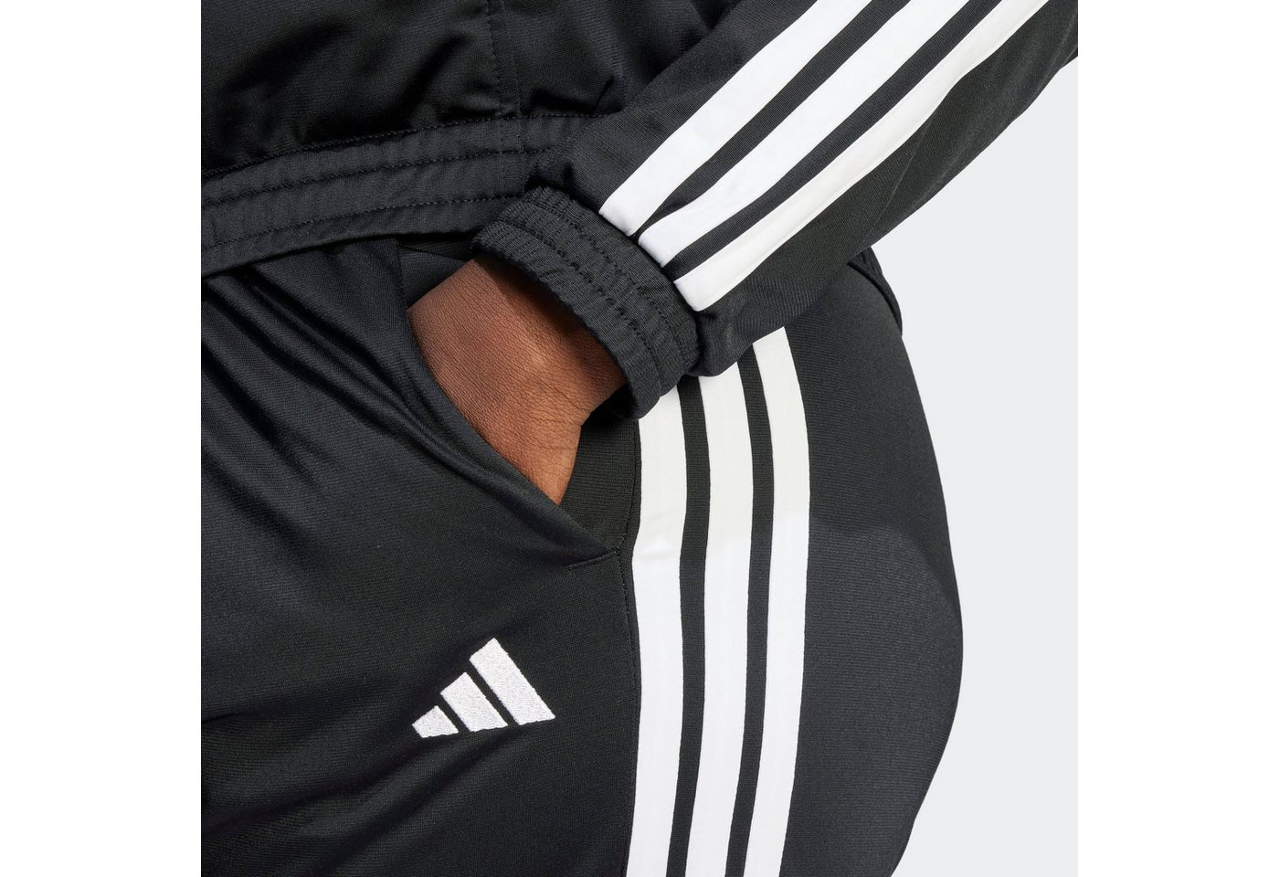 adidas Sportswear Sporthose W 3S TP TRIC mit Reißverschluss, aus Trikotstoff, normal-weiter Schnitt Bild 3