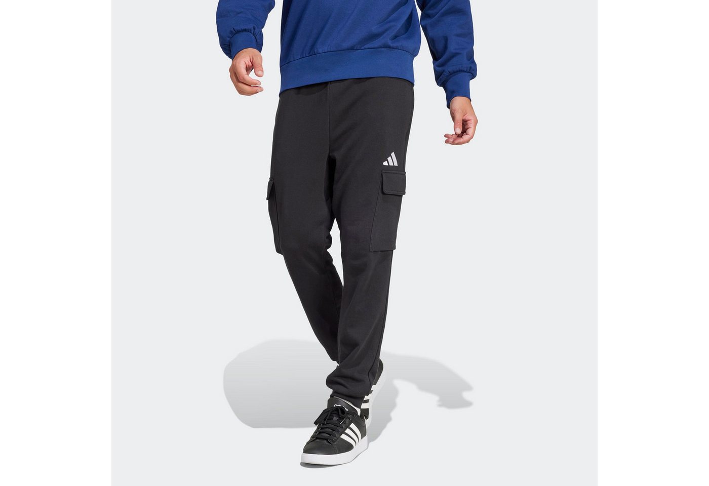 adidas Sportswear Sporthose ESSENTIALS FEELCOZY FRENCH TERRY CUFFED für Erwachsene, mit Kordelverschluss, normal-weite Form