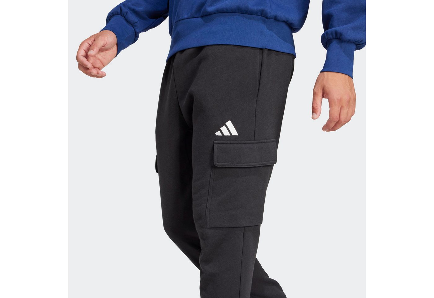 adidas Sportswear Sporthose ESSENTIALS FEELCOZY FRENCH TERRY CUFFED für Erwachsene, mit Kordelverschluss, normal-weite Form Bild 4